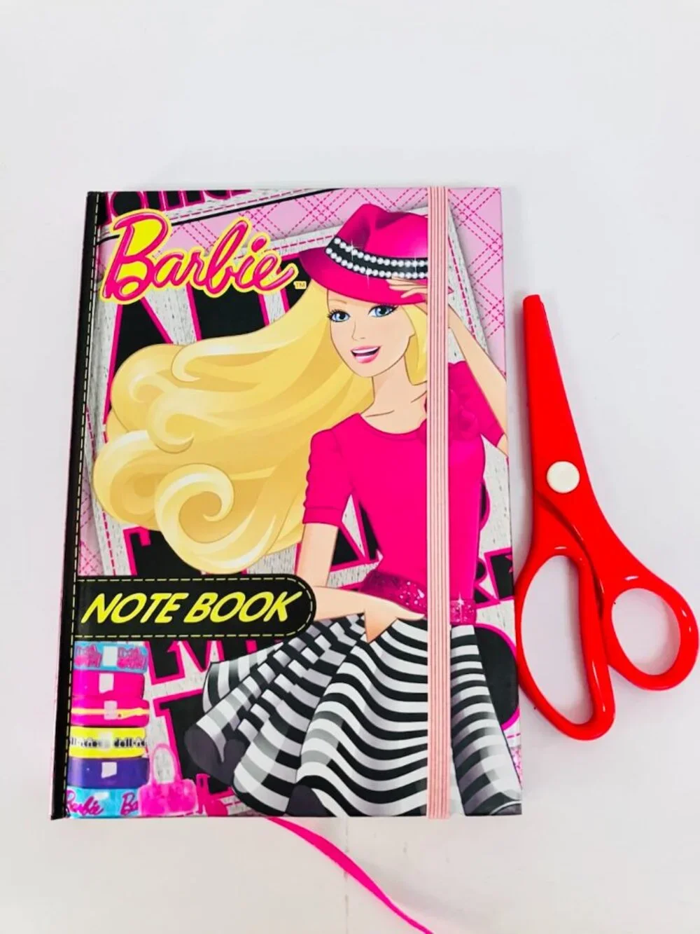 Barbie Cartoon Cover Notebook Journal Kids Stationery